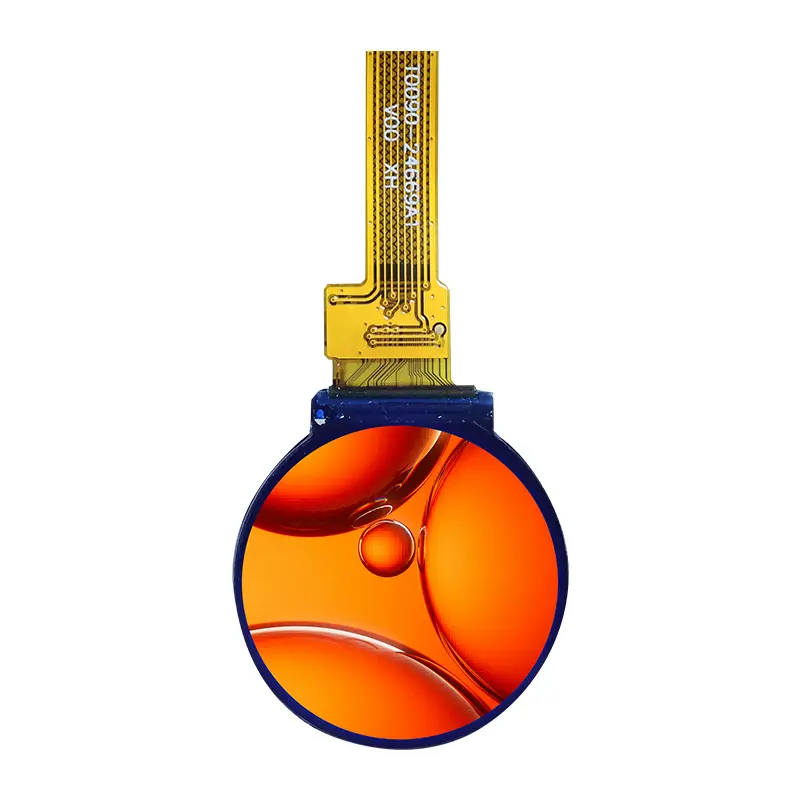 0,90 inch TFT LCD Afișat 128 (RGB)*128 Module Ecranul IPS rotund IPS