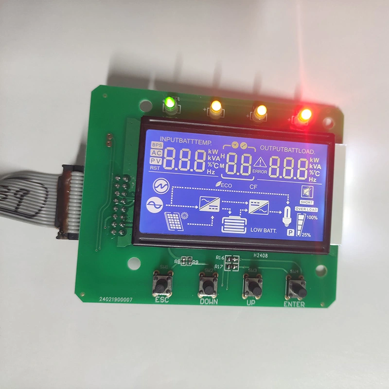 Modul de afișare LCD segment monocrom