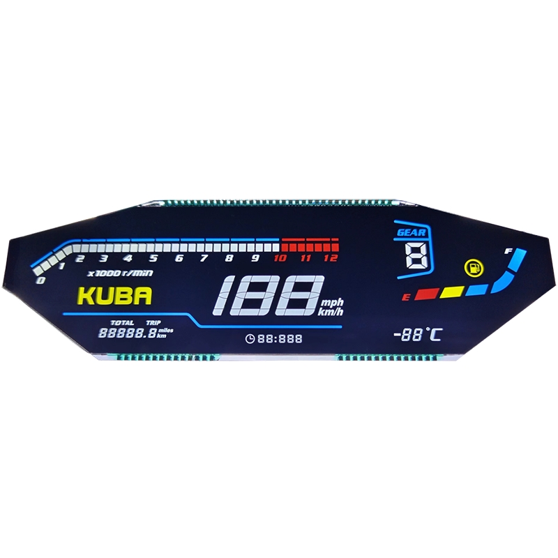 Segment LCD pentru automobile